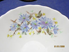 Vintage Aynsley Tea Cup & Saucer - Pink, w a blue floral desing inside the cup — photo 5