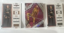 Panini WWE Becky Lynch Card Lot 3 Cards Contenders Chronicles Serial Numbered