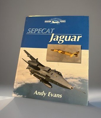 Sepecat Jaguar by Andy Evens 1998, Hardcover Dust Jacket