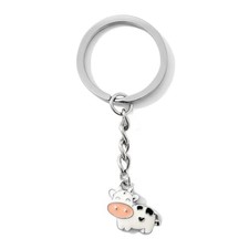 Cute Cow Keychain, Gifts for Cow Lovers Keychain Stuff Keyring for Women Men