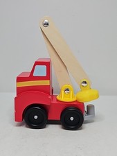Melissa and Doug Toy Wooden Magnetic Car Loader Truck boy /girl fun educational
