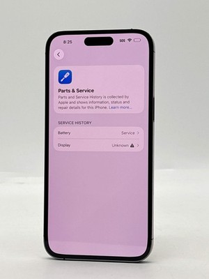 Unlocked Apple iPhone 14 Pro Max A2651 256GB Deep Purple - Service Battery 79%