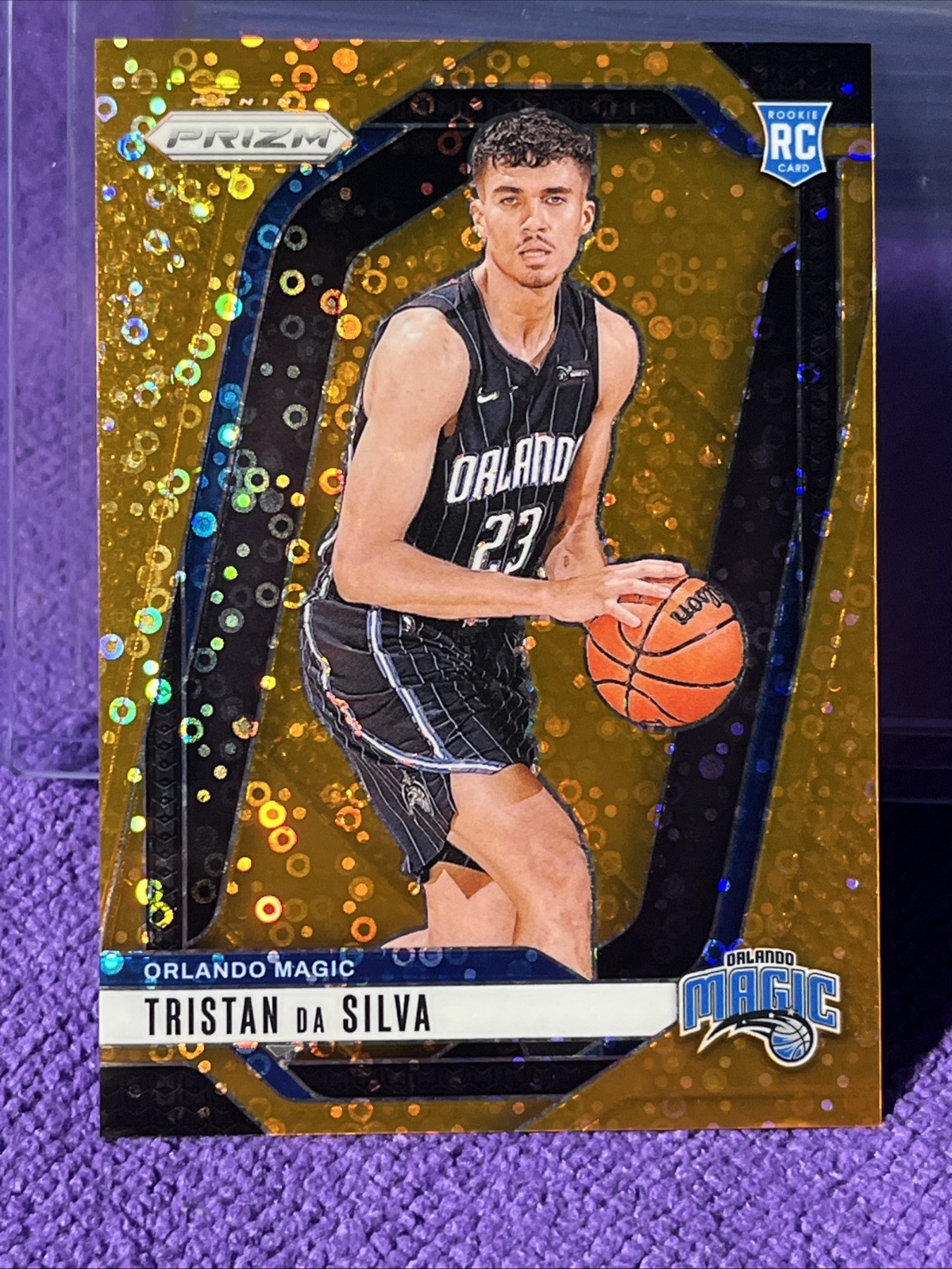 2024 Prizm Tristan da Silva Fast Break Orange /125 #256 Orlando Magic