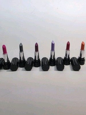 Kat Von D DISCONTINUED Travel Size Studded Lip Sticks Lot Of 6 
