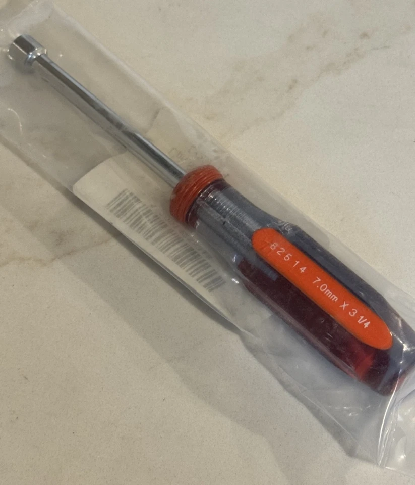 NUTDRIVER 7mm x 3-1/4"  # 82514 MADE IN USA 100% PRATT- READ - Image 3 of 3