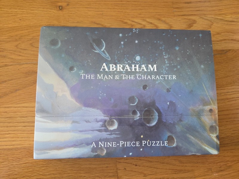 Abraham The Man & The Character A Nine Piece Puzzle By Artist Gadi Dadon Sealed
