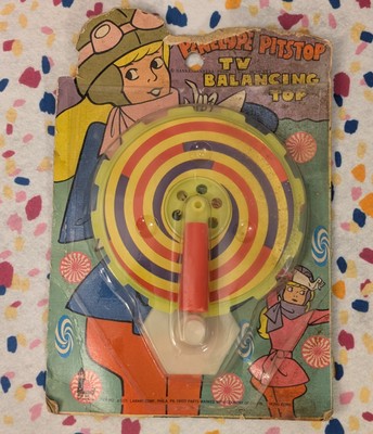 Penelope Pitstop TV Balance Top - Larami Toys - 1960s Wacky Races Hanna-Barbera
