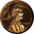 1952 Lincoln Cent Proof NGC PF66 RD Cameo Blazing Gem Superb Eye Appeal