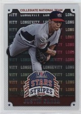 2015 Panini Stars and Stripes Longevity Justin Garza #55 pi4