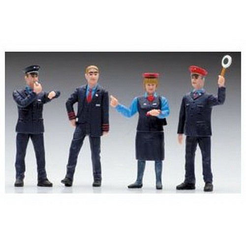 Figuras de trabajadores ferroviarios suizos LGB 51405 G (juego de 4) | Condition: New
