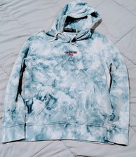 Polo Sport Ralph Lauren Tie Dye Blue Hoodie Size Medium