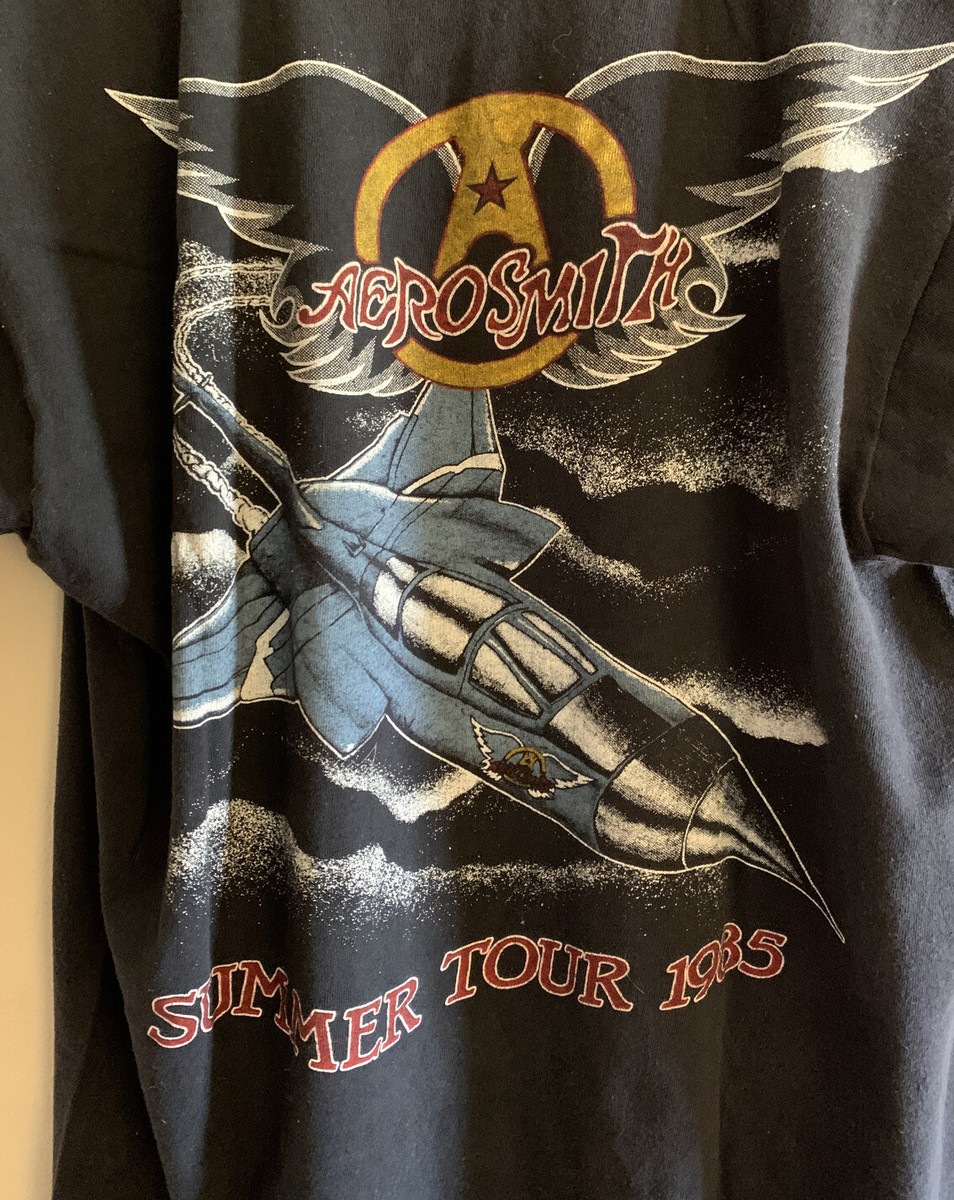 ビンテージ　Aerosmith Summer Jam Tシャツ Vintage 80s Aerosmith Summer Tour Concert Rockit tagged