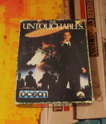 Untouchables (Ocean 1987) Commodore C 64 (Tape, Manual, Box) works 8-bit