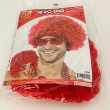 Red Afro Curly Wig by Forum Novelties Halloween Cosplay Theater Costume New