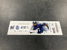 BREWERS 2012 TICKET STUB 6/10/12 VS PADRES~Brad Boxberger DEBUT