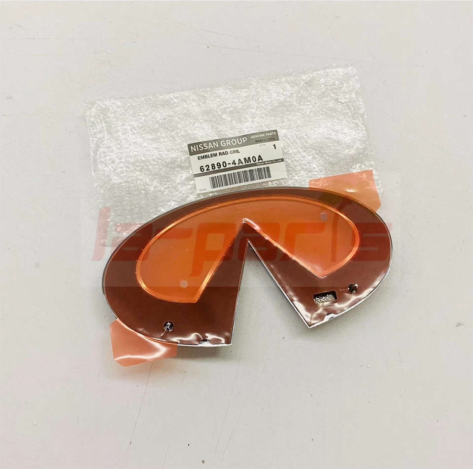 NOVO EMBLEMA FRONTAL GENUÍNO INFINITI 2015-2019 Q70 Q70L 62890-4AM0A - Imagem 2 de 2