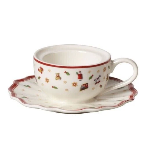 Tazza Portacandela Natale Villeroy & Boch Toy's Delight Decoration Porcellana, fotografia 5 di 7