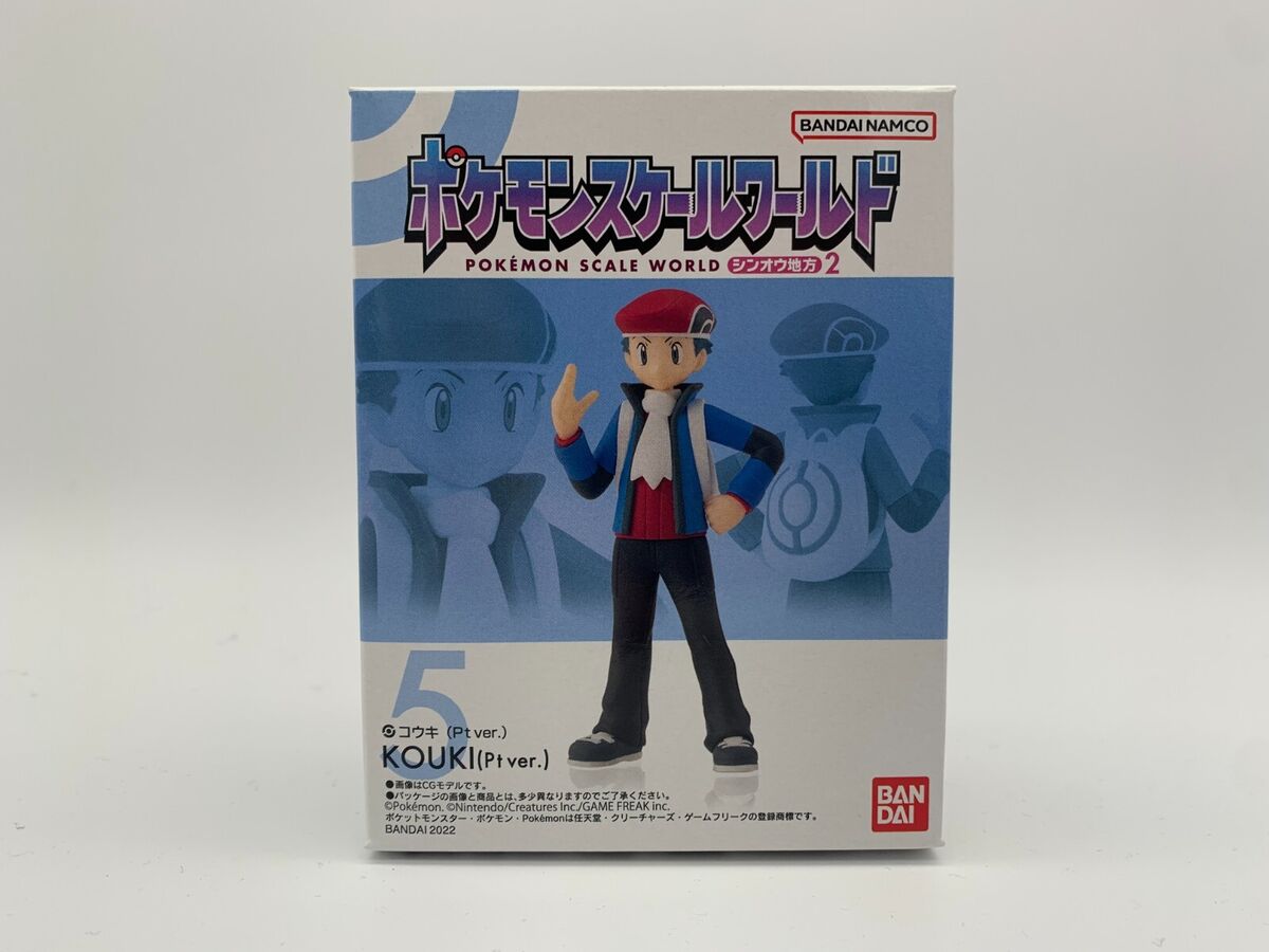 Pokemon Scale World Sinnoh region 1/20 Scale Figure Lucas Pt Ver New