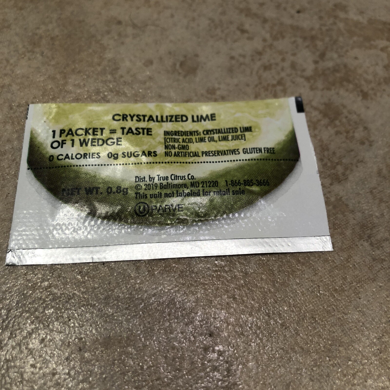 24 TRUE LIME & GRAPEFRUIT Water Enhancer Packets Zero Calorie