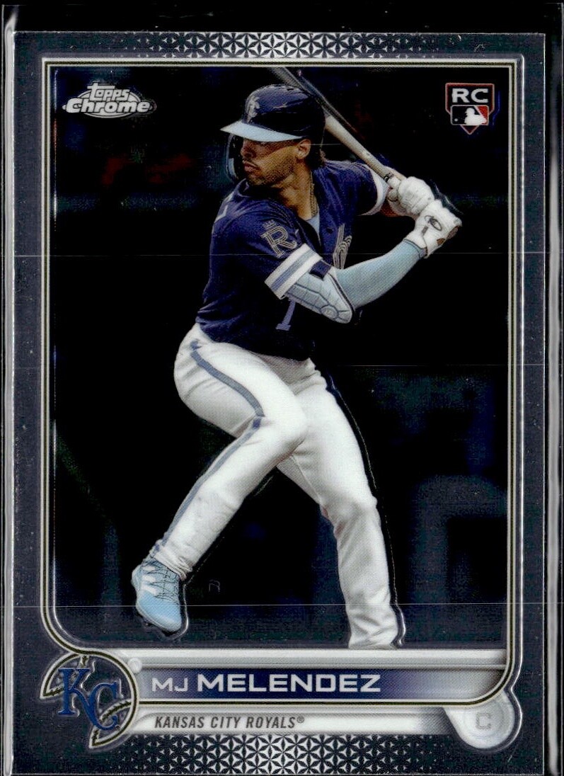 2022 Topps Chrome Update #USC38 MJ Melendez Rookie Kansas City Royals