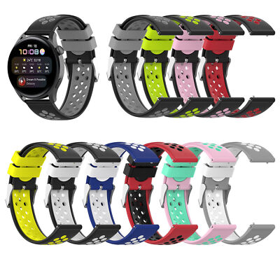 Silikon Armband Uhrenarmband Teil für Huawei Watch GT3/GT2 42mm/ 46mm/GT2 Pro