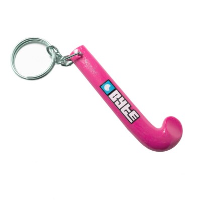 HOCKEYSCHLÄGER SCHLÜSSELRING PINK BYTE