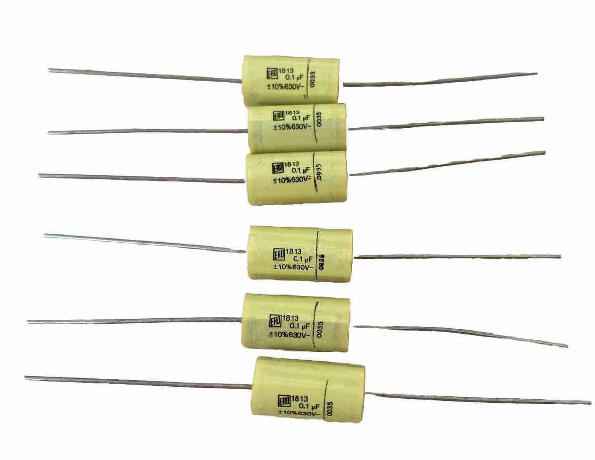 Condensatore POLIESTERE MET.FILM 100nF 100K 0,1uF 250V P=10mm MKP ( X - Foto 10