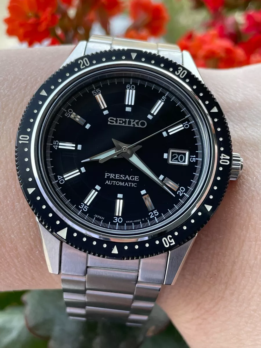 SEIKO PRESAGE WATCH 6R35 00L0 AUTOMATIC DATE LIMITED EDITION MENS
