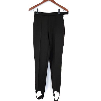 Baum Und Pferdgarten Black Stirrup Pants Front Seams XS 