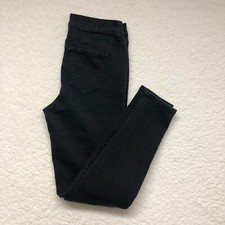 Jessica Simpson Womens 8 / 29 Black Hi rise skinny jeans Very Nice 5 pocket