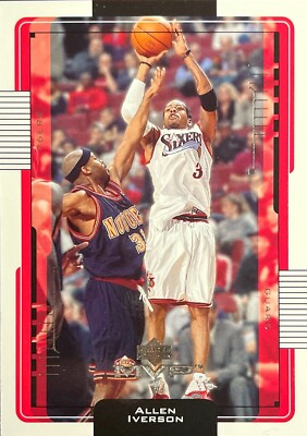 Allen IVERSON (ソフトケース付き) Allen Iverson MVP 01-02 #122 Philadelphia 76ers | eBay