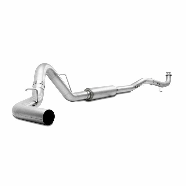 4" AL DownpipeBack Exhaust w/ Muffler No Tip GM Duramax 2015.52016 6