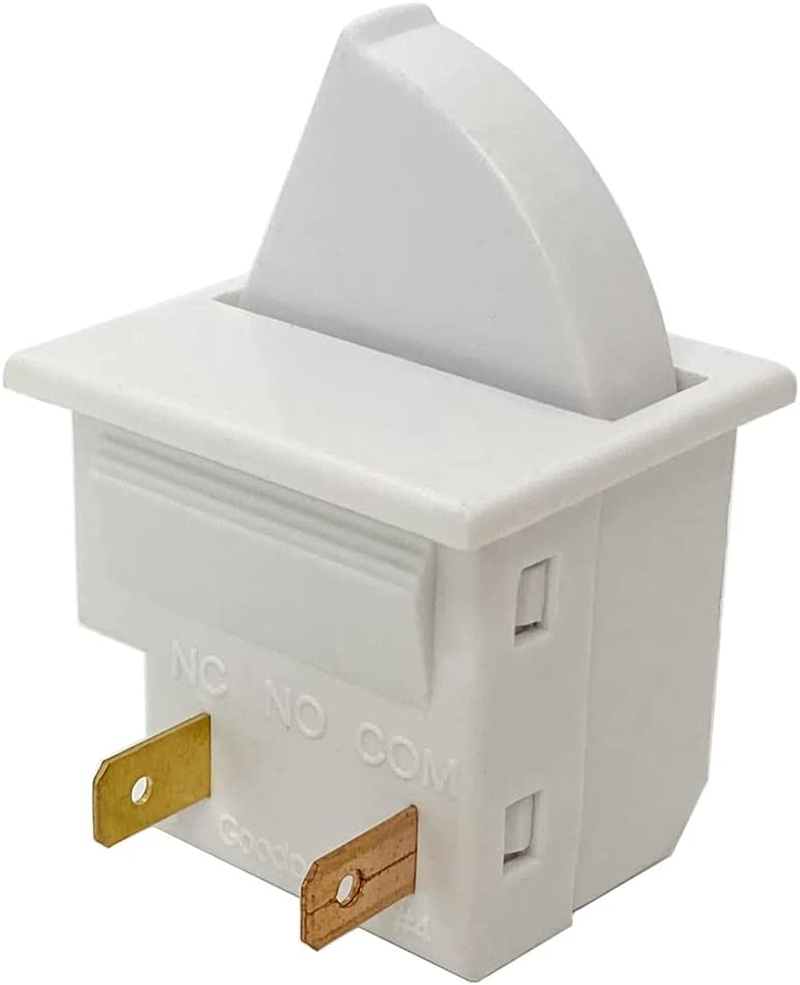 2Pcs Refrigerator Door Light Switch 2 Feet Compatible for GE Whirlpool