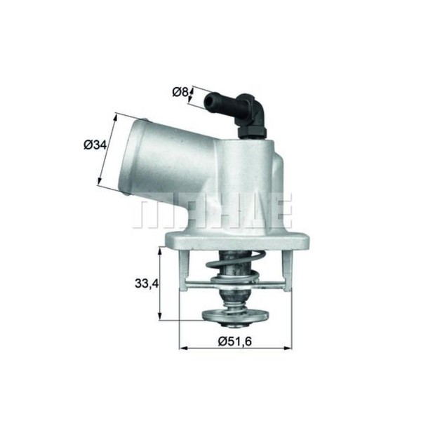 Mahle Thermostat KüHlmittel Mit Dichtung 92°C FüR Opel Astra G CC Meriva-image