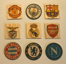 AU CHOIX 1 Aimant magnet frigo ARSENAL UNITED CITY BENFICA BAYERN REAL BARCA