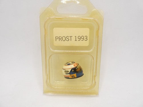Casque Alain Prost Williams-Renault 1993 échelle 1/12 - Marque Onyx, Modèle 77 11 147 388, Occasion