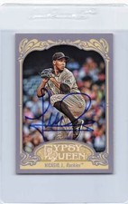 2012 Gypsy Queen #134 Juan Nicasio Rockies Signed Auto *J3560