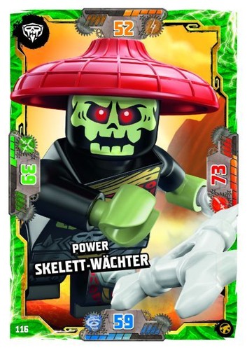 LEGO Ninjago Seria 8 NEXT LEVEL Karty kolekcjonerskie Karty kolekcjonerskie 1-150 - Zdjęcie 117 z 151