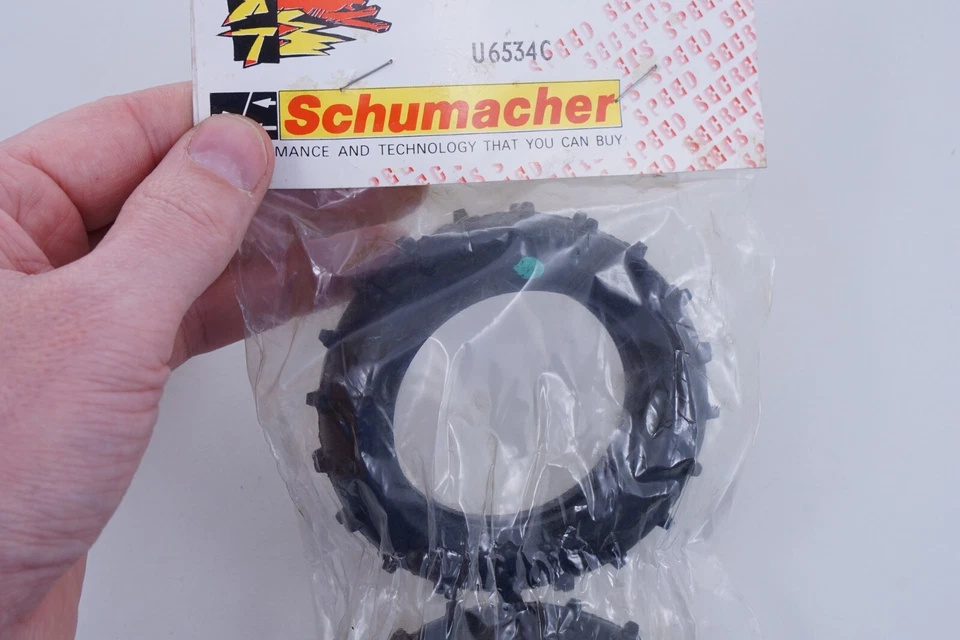 Schumacher Reifen 1:10 Offroad (2pz) U-6534-G Vintage Modell - Bild 4 von 4