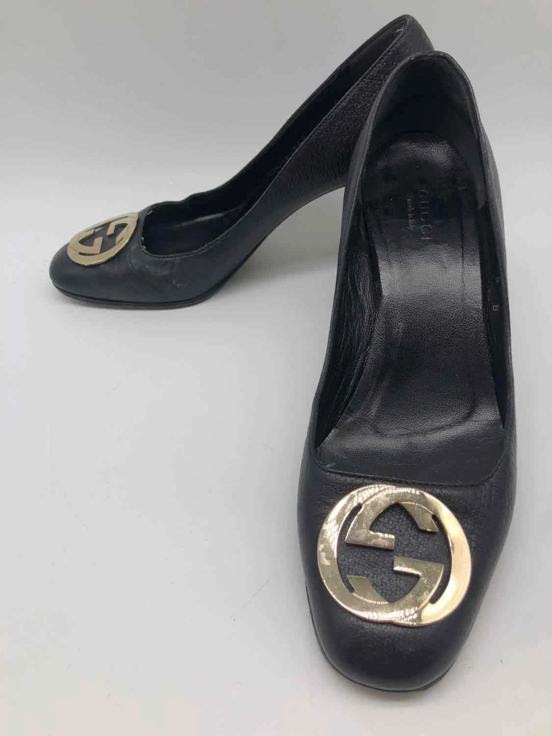 Gucci noir taille 6 talons bloc occasion