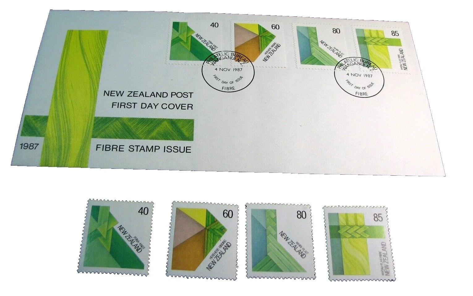 Cubierta en excelente estado nunca abisagrado/estampillada sin montar o nunca montada Estampillas de Nueva Zelanda