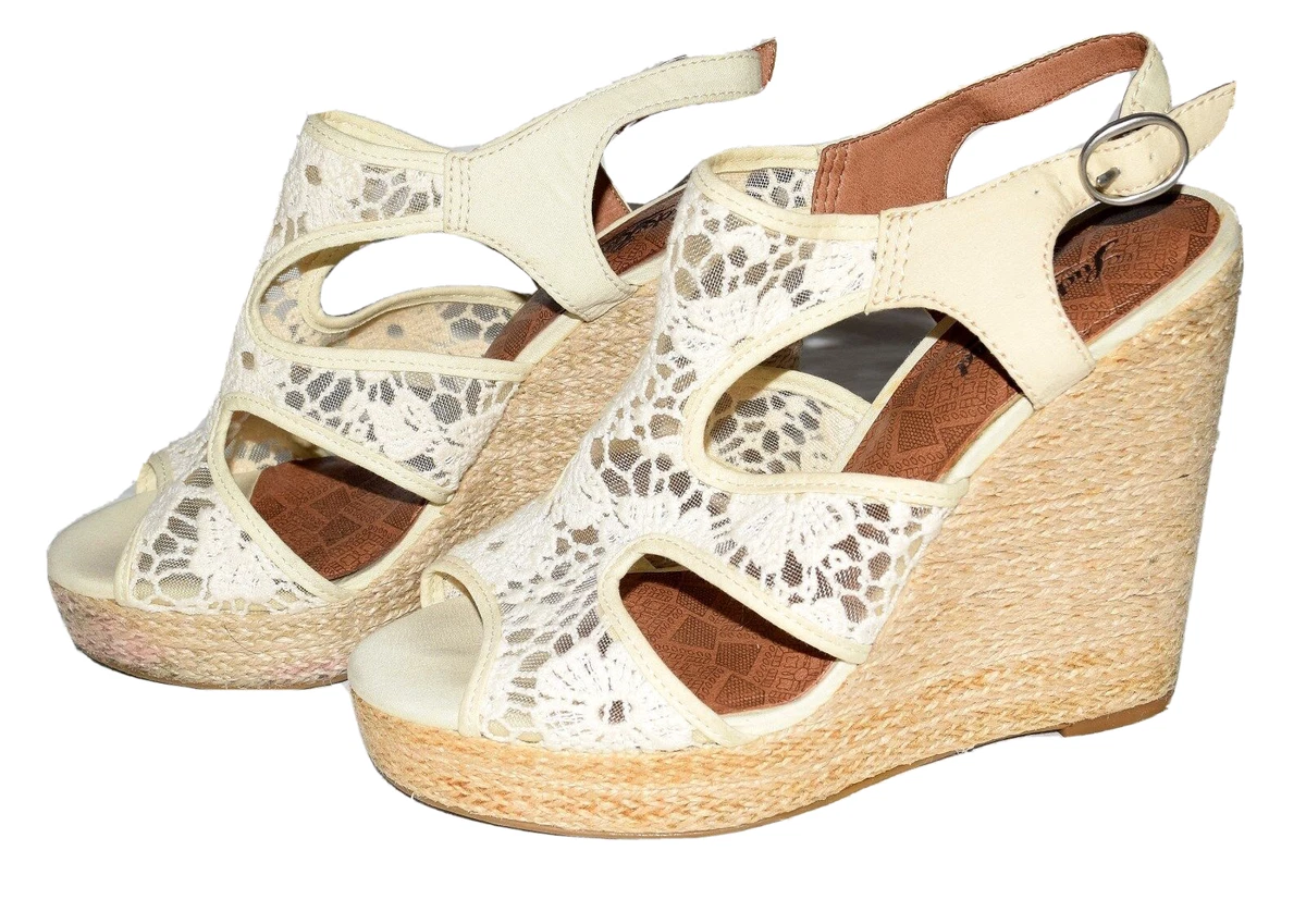 Lucky Brand White Wedge Heels for Women for sale | eBay display picture 1