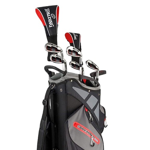 Spalding Executive Full Package Set 9 Piece Men Senior Graphite Shaft Cart Bag - Picture 3 of 4