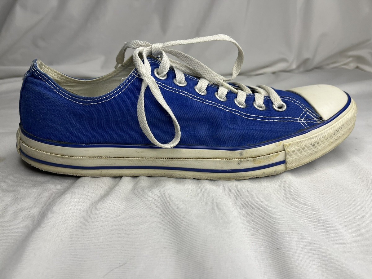 Converse Chuck Taylor M 11W 13 All Star OX Royal Blue Canvas