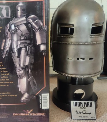 *Hand Signed* Iron Man Helmet Windlass Studios Limited Edtn 1:1 Robert Downey Jr | eBay