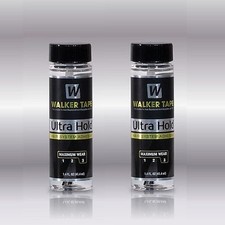 Walker Ultra Hold 1.4 fl.oz Glue Two Bottles Fabrics,Craft ,Lace Wigs Toupee.