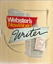 Webster's NewWorld Writer Word Processor BRAND NEW
