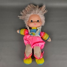 Vtg 83 Hallmark Rainbow Brite TICKLED PINK BABY BRITE Baby Doll Toy - Needs TLC