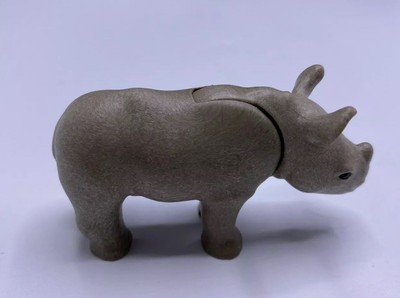 playmobil rhino with baby