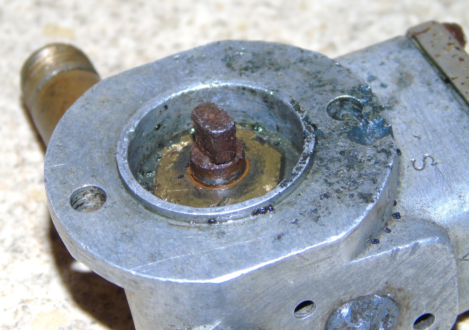 VINTAGE PRE WAR SINGLE FEED PILGRIM OIL PUMP TO RESTORE AJS BSA ARIEL